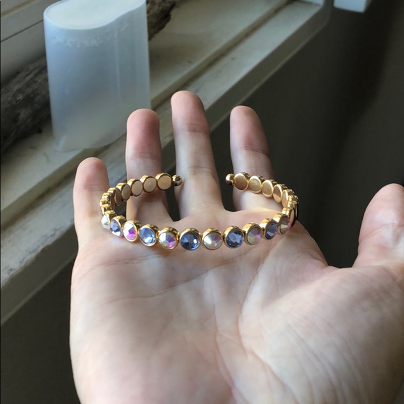 Swarovski Jewelry - Swarovski Gold Plated Cuff